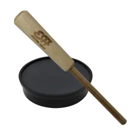 Esh 655160828300 Turkey Pot Call With Striker And Conditioning Pad Realistic Hen Sounds