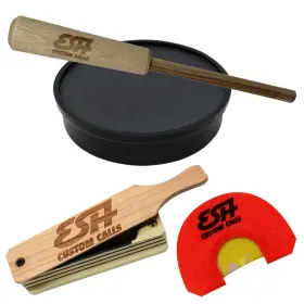 Esh 655160828355 Turkey Calls For Hunting Starter Pack - All-weather Box Call Mout