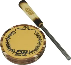 Esh Custom Calls 810057072727 2025 Limited Edition Ceramic Turkey Pot Call For Hunting Esh Custom Calls 810057072727 2025 Limited Edition Ceramic Turkey Pot Call For Hunting
