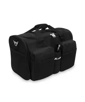 S223-bk Everest Gym Bag With Wet Pocket Black One Size S223-bk Everest Gym Bag With Wet Pocket Black One Size