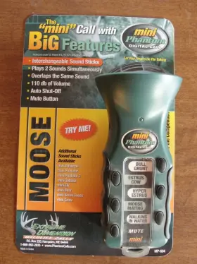 Extreme Dimensions 814543006043 Mini Phantom Digital Call For Moose Wildlife Calls Extreme Dimensions 814543006043 Mini Phantom Digital Call For Moose Wildlife Calls