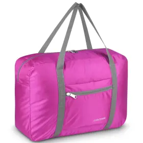 F.fetivin 717206321401 Personal Item Travel Bag A-hot Pink No Shoulder Strap