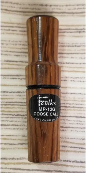 Mp-12g Faulk And #039 S Game Calls Faulks Mini Professional Goose Call Brown