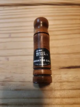 Faulks 051101000345 Precision Reed Walnut Wood P Line Predator Distress Call P-60 Faulks 051101000345 Precision Reed Walnut Wood P Line Predator Distress Call P-60