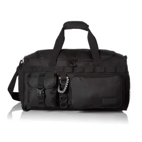 Fitdom 646341945350 20 Inch 32l Tactical Black Gym Duffle Bag With Shoe X 10 Fitdom 646341945350 20 Inch 32l Tactical Black Gym Duffle Bag With Shoe X 10