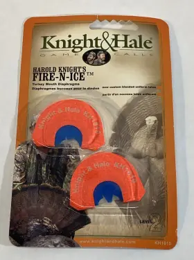 Flextone 815097001515 Knight And Hale Game Calls Harold S Fire-n-ice Turkey Mouth Diaphragms Flextone 815097001515 Knight And Hale Game Calls Harold S Fire-n-ice Turkey Mouth Diaphragms