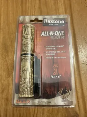 Flextone 815097004202 Hunting Outdoor Realistic Sounds Tone Variety All-n-boned Up Deer Ga