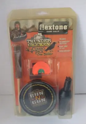 Flextone 815097009009 Thunder Chicken Run -n- Gun Combo Turkey Calling Pack Shelf Wear Pk