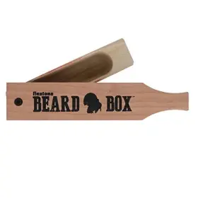 Flextone 815097009474 Hunting Realistic Sounds High Pitch Compact Base -sided Design Beard Box Turk