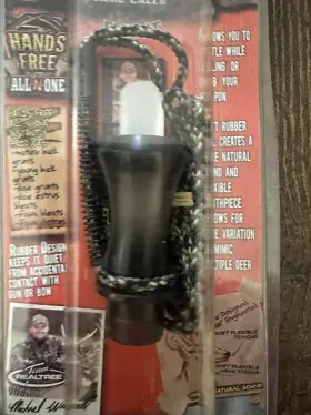 Fg-deer-00017 Flextone Game Call Flex It Hands Free All In One New