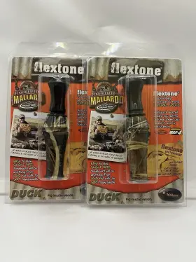 Fg-duck-00002 Flextone Game Calls Duck Fgduck00002 Lot Of 2 New Sealed Fg-duck-00002 Flextone Game Calls Duck Fgduck00002 Lot Of 2 New Sealed