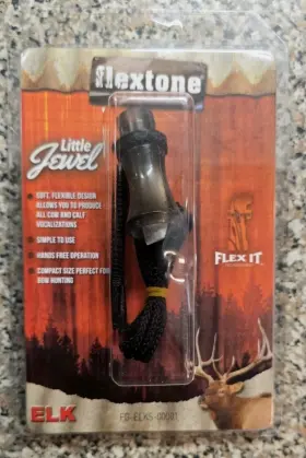 Flextone Fg-elks-00001 Little Jewel Elk Cow Game Call. Hands Free. Easy Use Compact. New