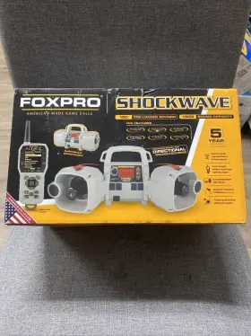 Foxpro 831621002230 Shockwave Game Call Speaker System Remote Included Foxpro 831621002230 Shockwave Game Call Speaker System Remote Included