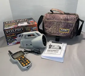Foxpro 831621002797 Inferno Digital Coyote/fox Call And Remote Tx915 Tested Works Box Case