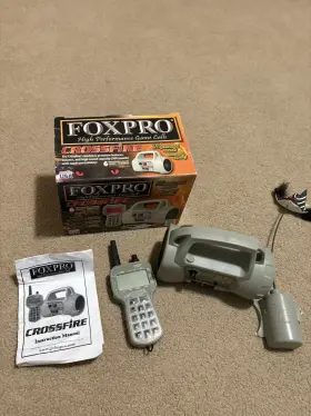 Tx505 Foxpro 831621003602 Crossfire Electronic Predator Game Call 384 Sounds And Foxjack 4 Decoy
