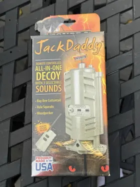 Foxpro 831621003763 Jack Daddy All-in-one Decoy Game Call - Cottontail Vole Woodpecker Foxpro 831621003763 Jack Daddy All-in-one Decoy Game Call - Cottontail Vole Woodpecker