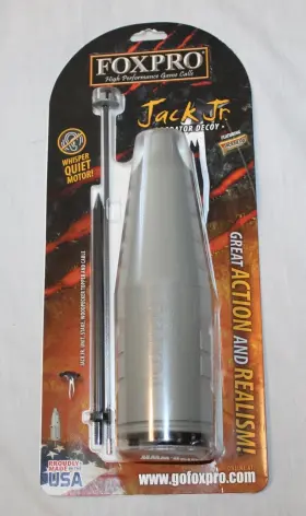 Foxpro 831621004678 New Jack Jr. Predator Decoy Whisper Quiet Motor Foxpro 831621004678 New Jack Jr. Predator Decoy Whisper Quiet Motor