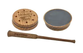 Foxpro 831621007488 Honey Pot Slate For Turkey Hunting Locust Wood And -piece Ipe Striker