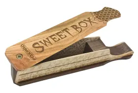 Foxpro 831621007525 Sweet Box Honey Locust And Speckled Sycamore Wood Turkey