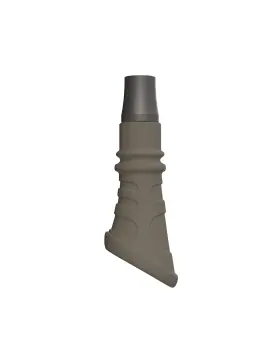 Foxpro 831621007686 Jackal-n-hyde Predator Distress Hand For Hunting Closed Dual Reed De