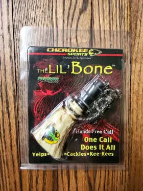 Fusion Game Calls 765801002607 Lilft Bone Turkey Call Cherokee Sports Blood Brothers #260