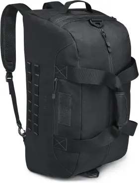 Tn22b146b G4free 70l Large Tactical Duffle Bag Men Sports Gym Backpack With Shoes Black