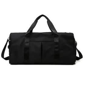 Geboldil 717073156281 Men And Womens Travel Bag With Shoe Compartment Sports Tote Gym Large Black Geboldil 717073156281 Men And Womens Travel Bag With Shoe Compartment Sports Tote Gym Large Black