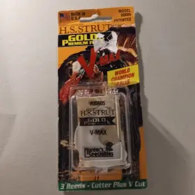 00805 H.s. Strut H. S. #805 Gold Premium Flex V-max Wild Turkey Diaphragm Call Sealed