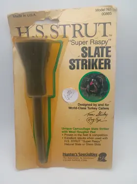 00865 H.s. Strut Super Raspy Slate Striker Nos 00865 H.s. Strut Super Raspy Slate Striker Nos