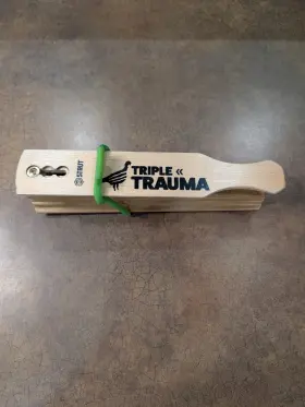 H.s. Strut 021291000500 Hs Triple Trauma Turkey Box Call Adjustable Sound Waterproof Poplar/maple H.s. Strut 021291000500 Hs Triple Trauma Turkey Box Call Adjustable Sound Waterproof Poplar/maple