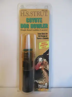 H.s. Strut 021291008476 Coyote Dog Howler Single Reed Gobbler Turkey Locator H.s. Strut 021291008476 Coyote Dog Howler Single Reed Gobbler Turkey Locator