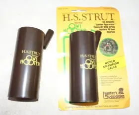 H.s. Strut 021291008605 Barred Owl Hooter Call Turkey Model 00860 Instruc Lot 2 Calls Usa