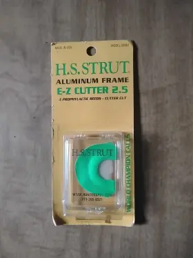 H.s. Strut 021291069811 Aluminum Frame E-z Cutter 2.5 Turkey Call H.s. Strut 021291069811 Aluminum Frame E-z Cutter 2.5 Turkey Call