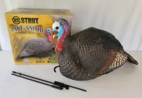 H.s. Strut 021291076017 Hs Jake Snood 27 Inch Turkey Decoy - Hand Crafted Detail H.s. Strut 021291076017 Hs Jake Snood 27 Inch Turkey Decoy - Hand Crafted Detail