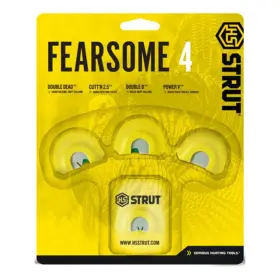 H.s. Strut 021291710638 Hs Fearsome 4 Premium Flex Diaphragm Turkey Mouth Combo New Sealed Pack
