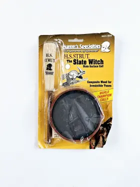 06848 H.s.strut H.s. Model The Slate Witch World Champion Turkey Call New Nos Vtg