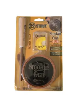 06933 H.s. Strut Smoking Gun Pan Call And Triple Reed Diaphragm Nos 06933 H.s. Strut Smoking Gun Pan Call And Triple Reed Diaphragm Nos