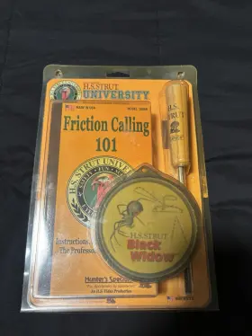 20069 H.s. Strut Black Widow Friction Call And Striker For Turkey Hunting