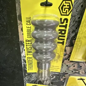 Hs-str-06965 H.s. Strut Thunder Twister Gobble Call Gray Turkey Twist Silencer Loud Locator Hs-str-06965 H.s. Strut Thunder Twister Gobble Call Gray Turkey Twist Silencer Loud Locator