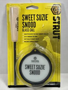 Hs-str-o7096w3 H.s. Strut New Nip Hs Sweet Suzie Snood Pot Turkey Call With Carbon Striker Raspy Yelps