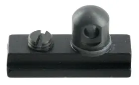 Harris Bipods 051156000666 6a American Rail Adapter Stud Black Metal