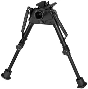 Sbr2 Harris Bipods 051156113106 Swivel Br Stud 6-9 Inch Self Leveling Legs Rubber Feet