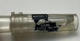 Dc-87 Haydels Game Calls Vintage Haydel S Inc Doublereed Mallard Cut-back Call With Lanyard Dc-87 Haydels Game Calls Vintage Haydel S Inc Doublereed Mallard Cut-back Call With Lanyard