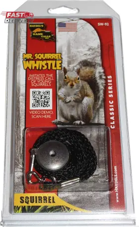 Sw-92 Haydels Game Calls Inc. 313034462424 Amz Mr. Squirrel Whistle Call For Huntin Sw-92 Haydels Game Calls Inc. 313034462424 Amz Mr. Squirrel Whistle Call For Huntin