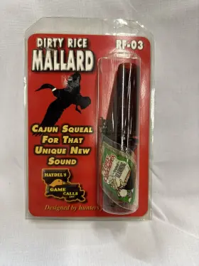 Rf-03 Haydels Game Calls Dirty Rice Mallard Call - New With Damaged Packaging Rf-03 Haydels Game Calls Dirty Rice Mallard Call - New With Damaged Packaging