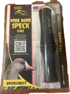 Haydels Game Calls Wbs-17 New Wide Bore Speck Duck Call Whistle Hunting Bird Wbs-27 Pro Series