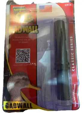 Gw01 Haydels Duck Gadwall Call