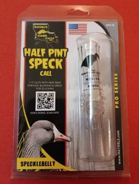 Hps-18 Haydels Game Calls Half Pint Speck Call Specklebelly Hps-18 Haydels Game Calls Half Pint Speck Call Specklebelly