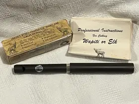 C531 Herters No. 531 Elk Master Call Complete In The Box With Instructions C531 Herters No. 531 Elk Master Call Complete In The Box With Instructions