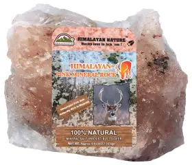 Himalayan Nature 818581015340 Animal Licking Pink Salt Rock Lick Deer 5 Pound Himalayan Nature 818581015340 Animal Licking Pink Salt Rock Lick Deer 5 Pound